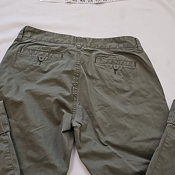 - Polo Ralph Lauren Womens Mint Green Cropped Pants Size 4 - Picture 3 of 8